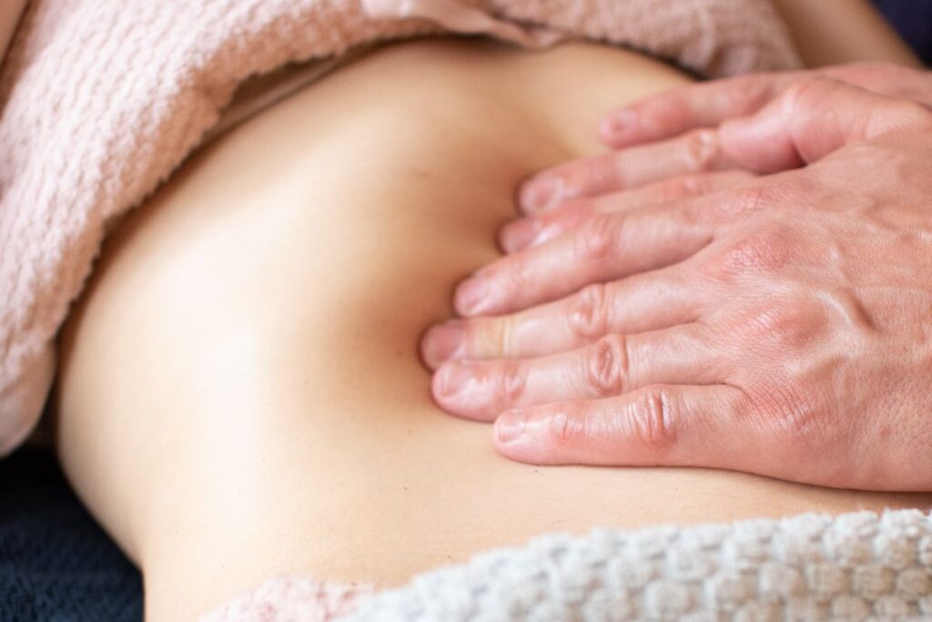 Massage du dos thérapeutique