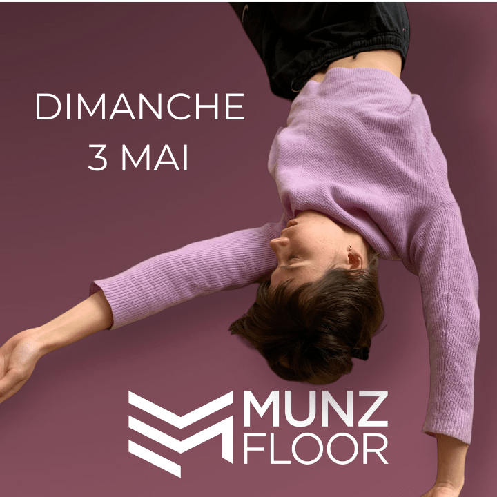 Personne posant à l'envers, Munz Floor, dimanche 3 mai.